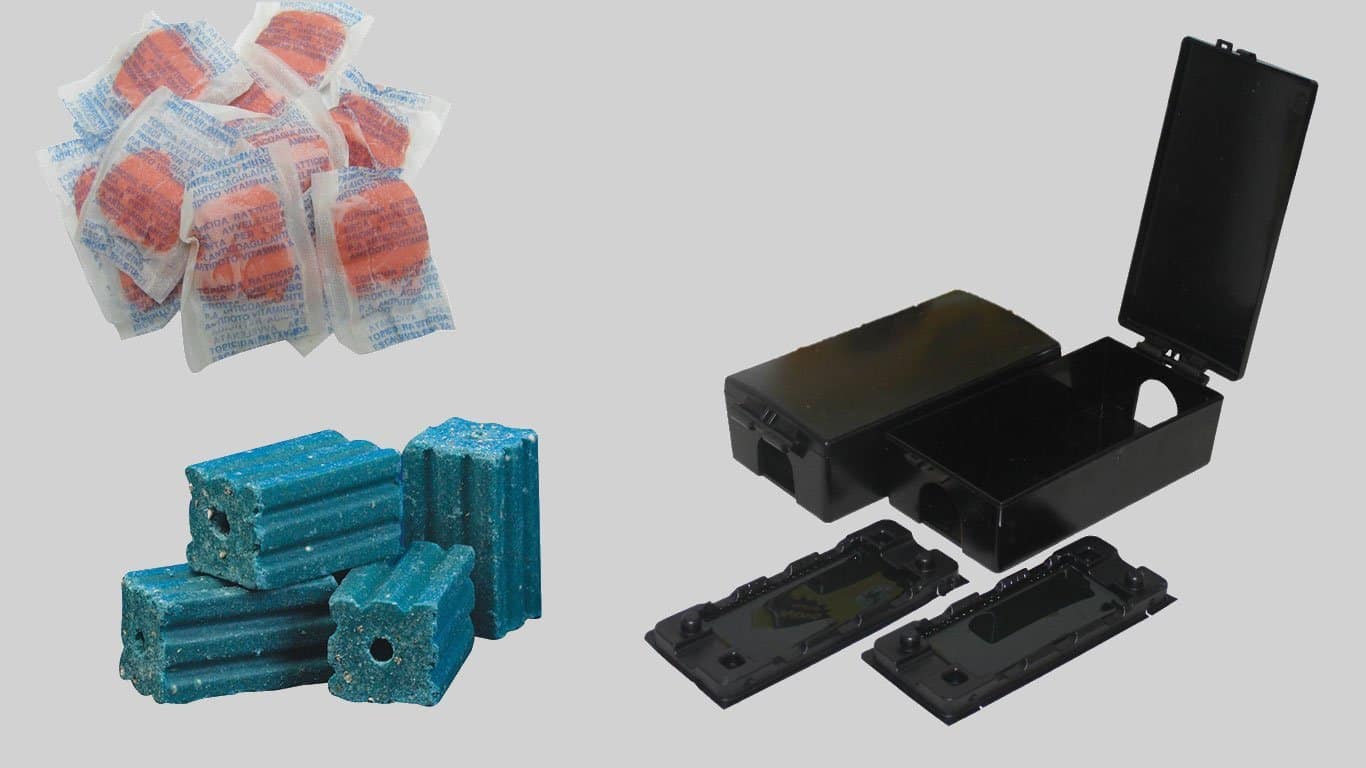 Portacepos para control de plagas